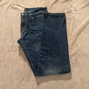 Polo by Ralph Lauren The Varick Slim Straight Blue Jeans Excellent